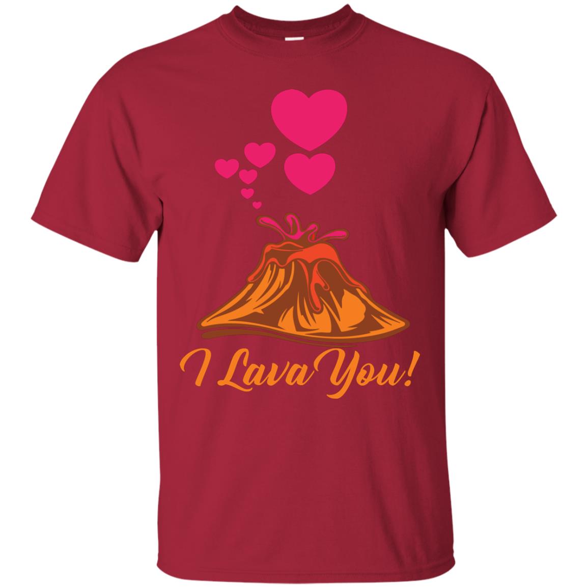 Valentines Day T-shirt I Lava You Cardinal