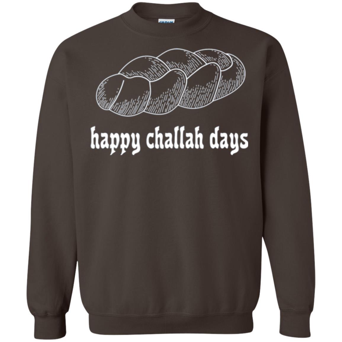 Baker T-shirt Happy Challah Days T-shirt Dark Chocolate