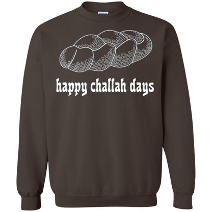 Baker T-shirt Happy Challah Days T-shirt Dark Chocolate
