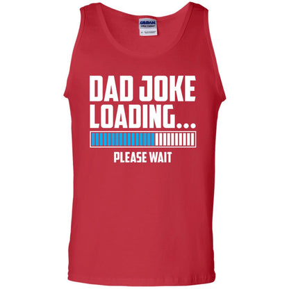 Dad Joke Loading Please Wait T-shirt Red