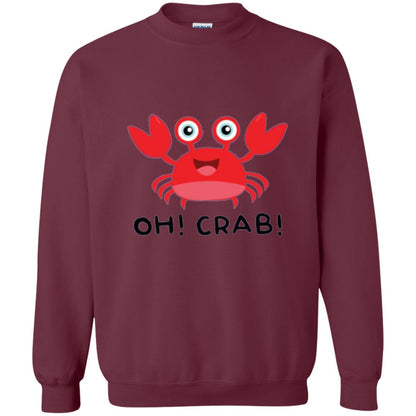 Oh Crab Crab Lover T-shirt Maroon