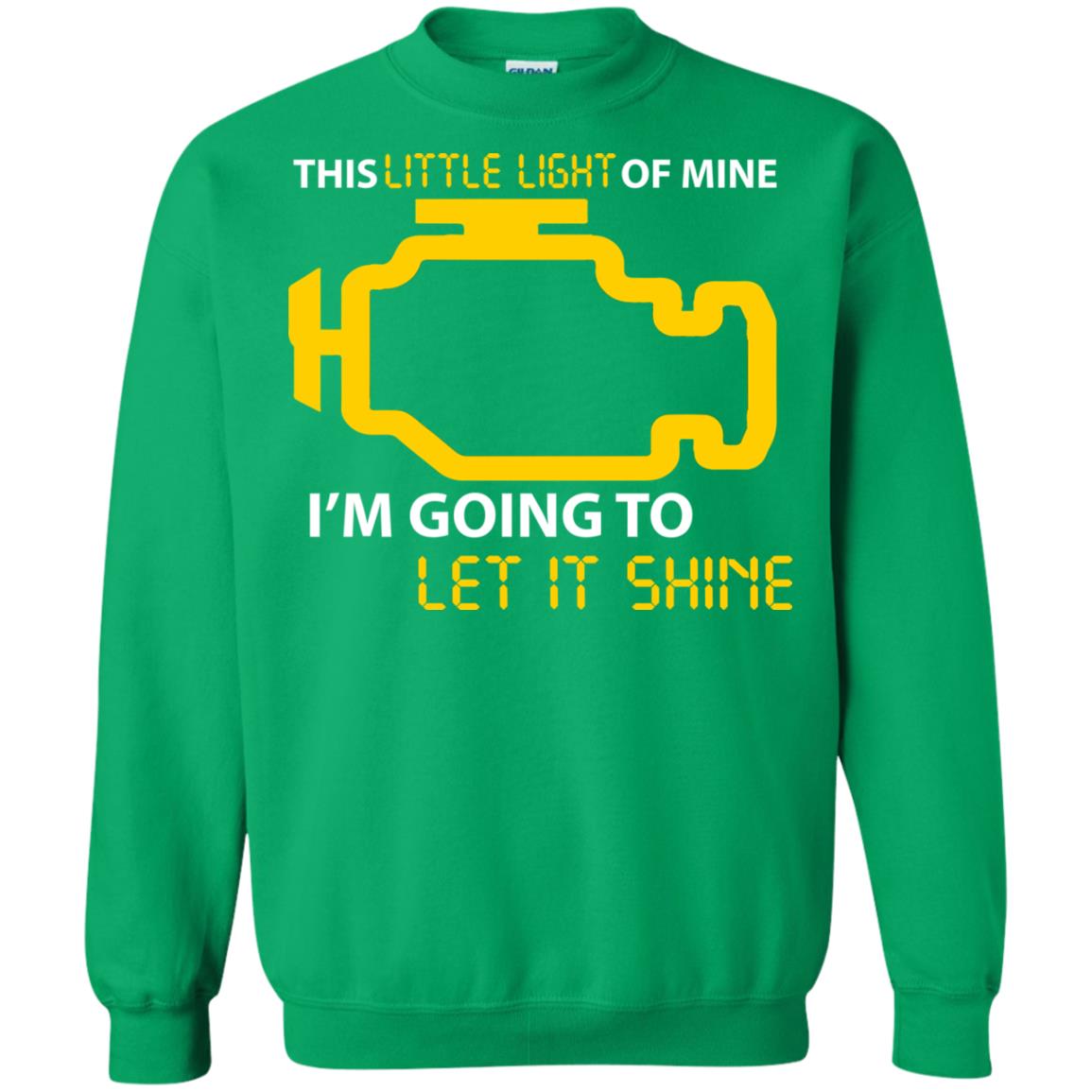 Engineer T-shirt This Little Light Of Mine Irish Green
