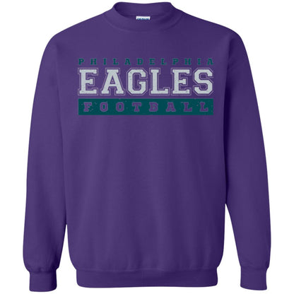 Football Lover T-shirt Philadelphia Football Fly Eagles Fly Collegiate Purple