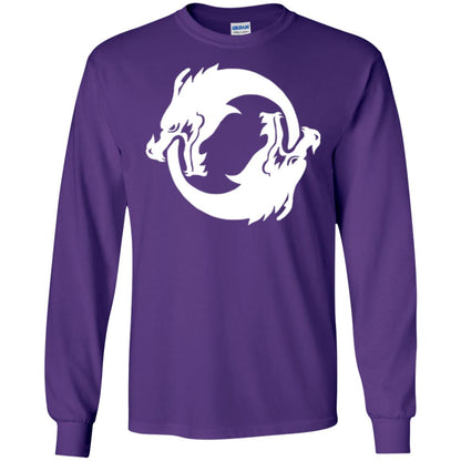 Dargon Lovers T-shirt Overwatch Hanzo Seal Spray Purple