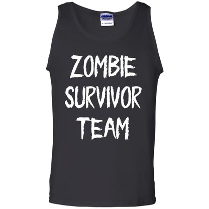 Zombie Lover T-shirt Zombie Survivor Team Black