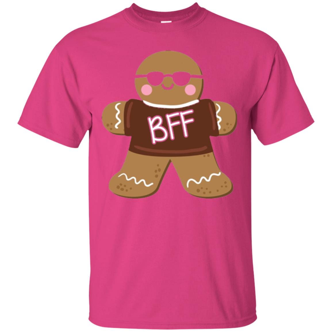 Gingerbread T-shirt Best Friend Forever Heliconia