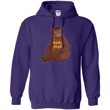 First Time Mothers Day Shirts Mama Bear Purple