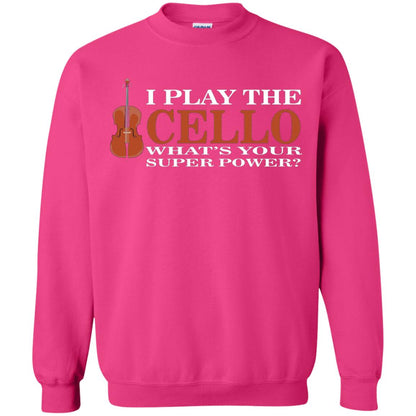 Cello Shirt I Play The Cello Whats Your Super Power Heliconia