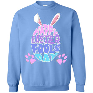 Happy Easter Fools Day Egg With Bunny Ears Shirt
