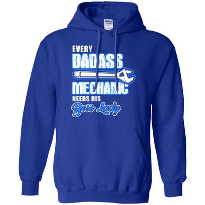 Every Badass Mechanic Needs His Boss Lady Shirt Royal