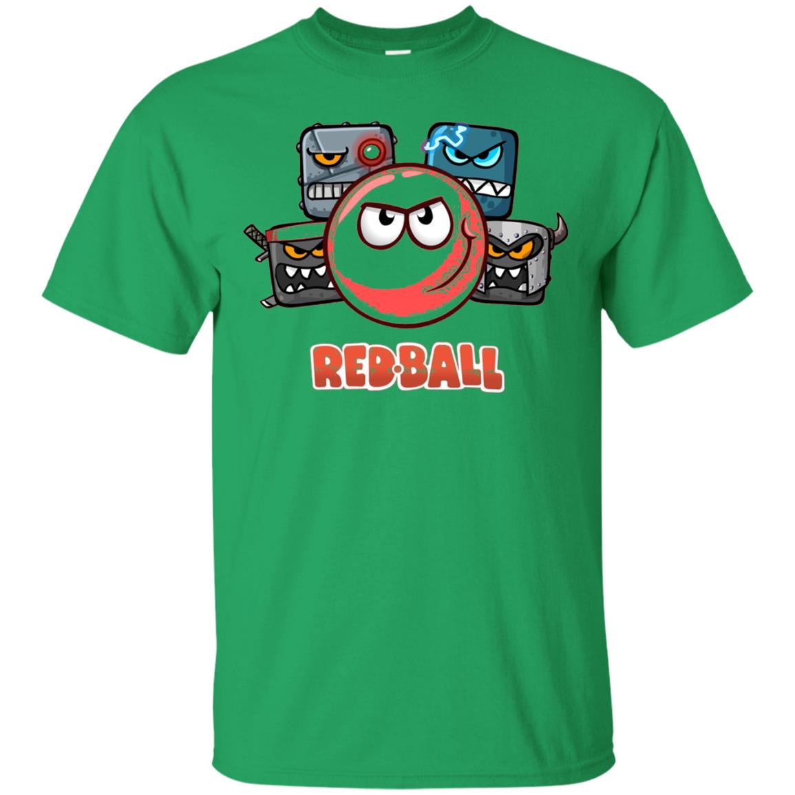 Red Ball 4 The Crew Game Lover T-shirt Irish Green
