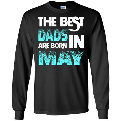 Daddy T-shirt The Best Dads Are Born In May Black