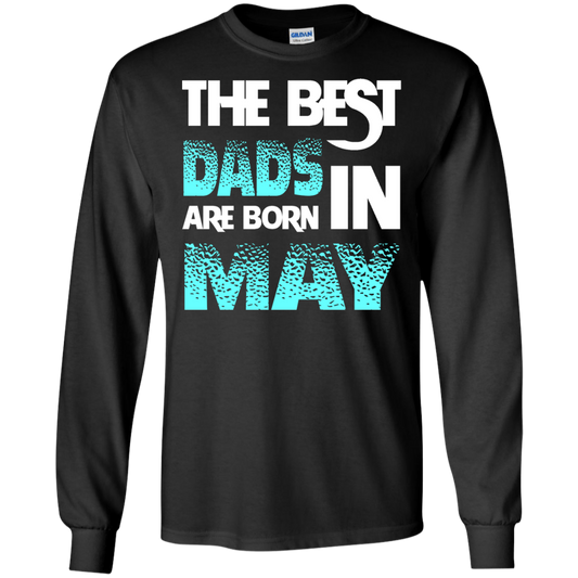 Daddy T-shirt The Best Dads Are Born In May Black