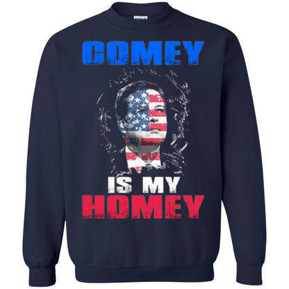 Fbi Director T-shirt Comey Is My Homey T-shirt Navy