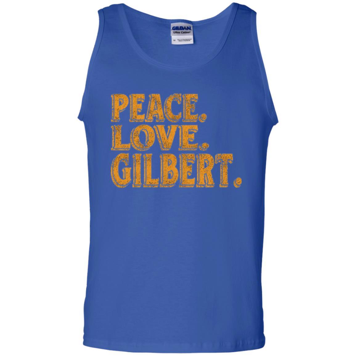 Peaceful T-shirt Peace Love Gilbert Royal