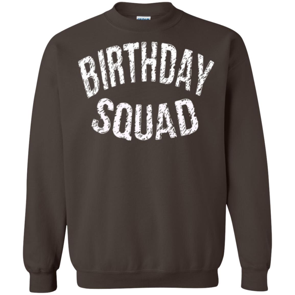 Birthday Squad T-shirt Dark Chocolate