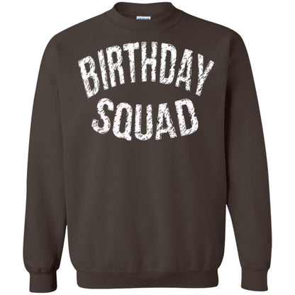 Birthday Squad T-shirt Dark Chocolate