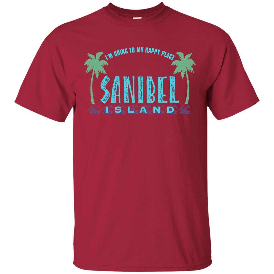 Sanibel Island Im Going To My Happy Place Summer Shirt Cardinal