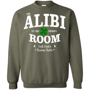 Wine Lovers T-shirt The Alibi Room Est.1963 Chicagoil Irish Drinks Russian Chick