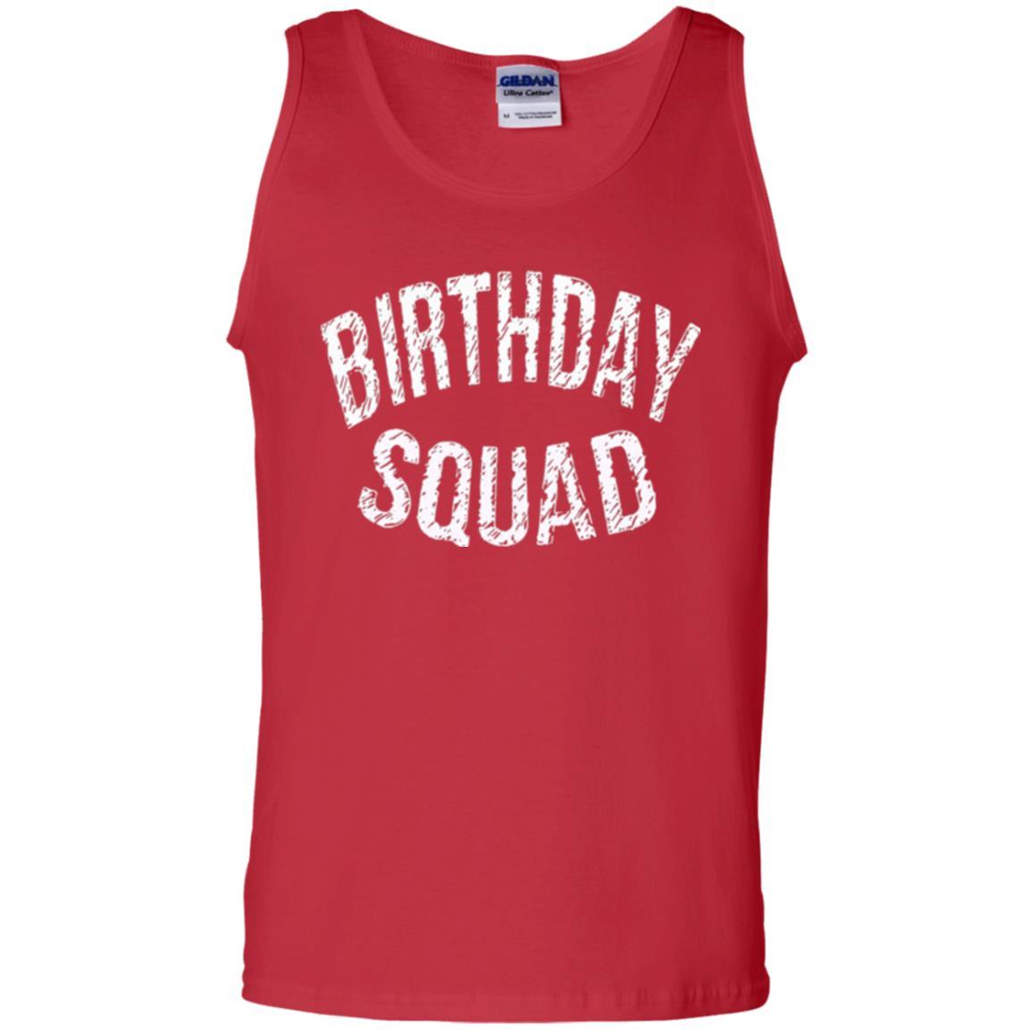 Birthday Squad T-shirt Red
