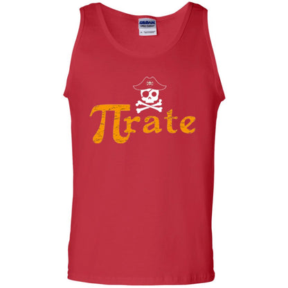 Math Pirate Pi Day T-shirt Funny Math Pirate Red
