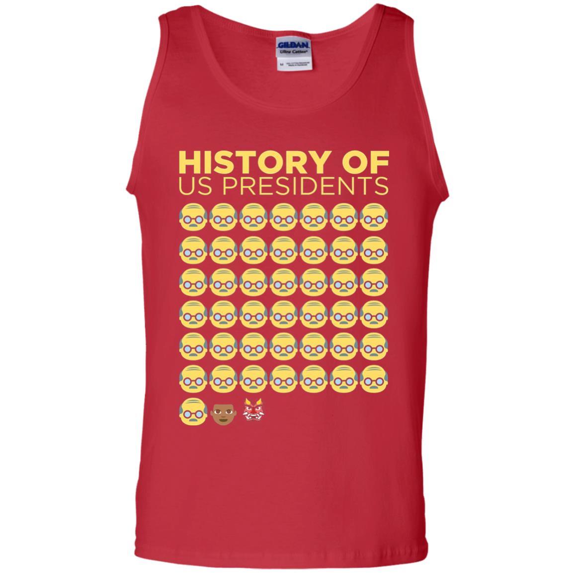 Anti Trump T-shirt History Of Us Presidents Red
