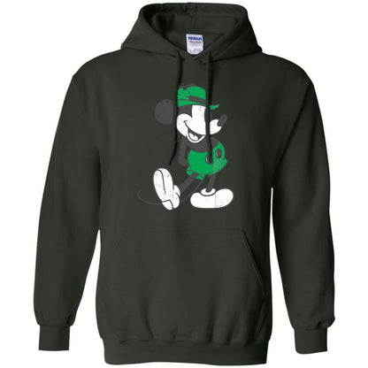 Mickey Mouse St. Patrick_s Day T-shirt Forest Green