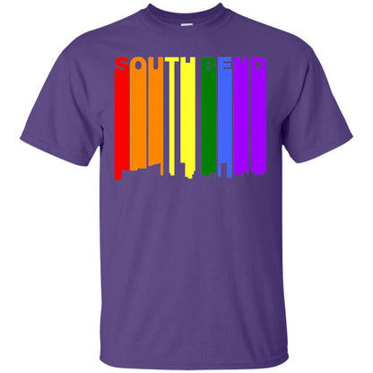 Lgbt T-shirt South Bend Indiana Purple