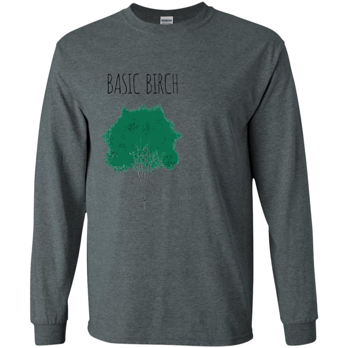 Basic Birch T-shirt Dark Heather