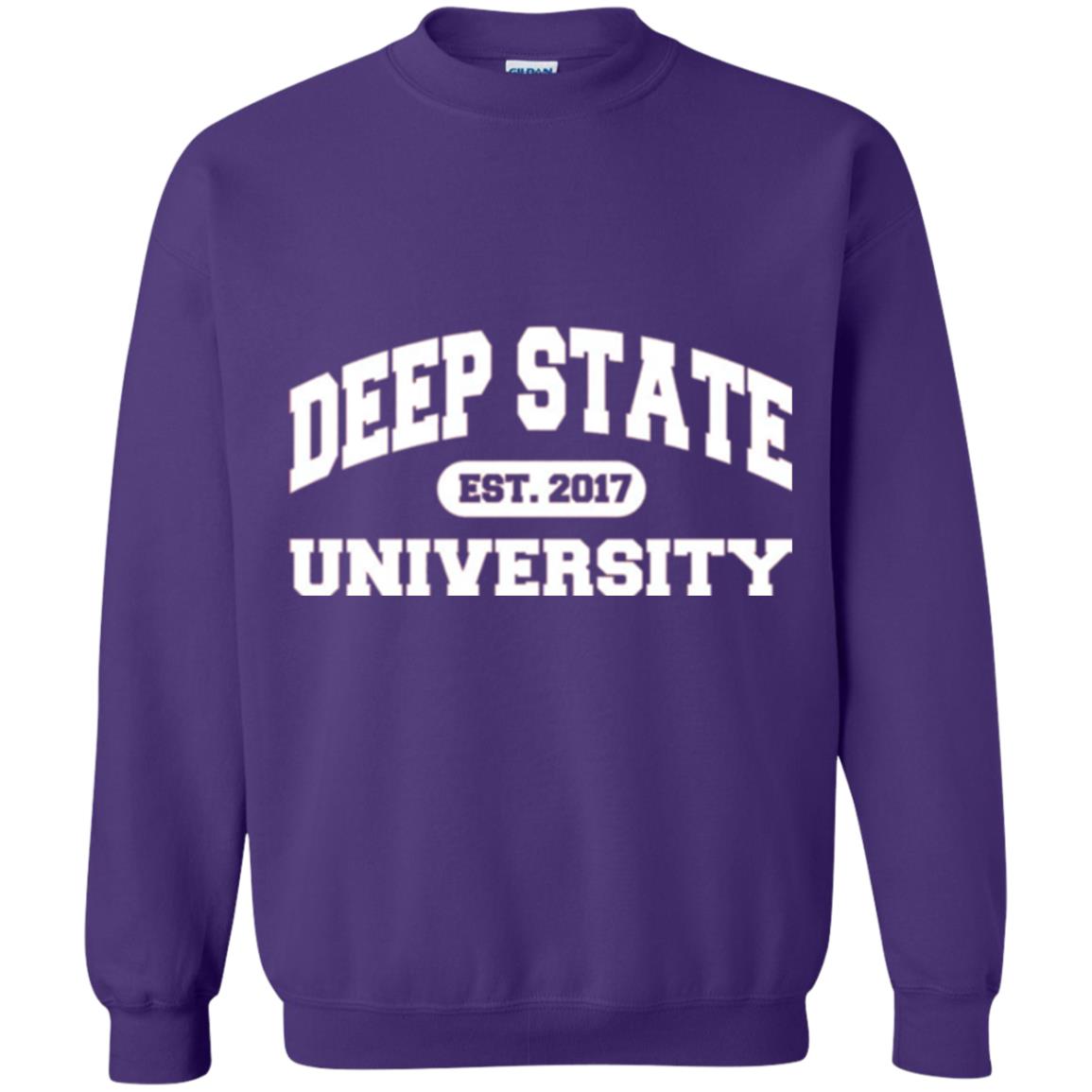 Deep State University T-shirt Purple