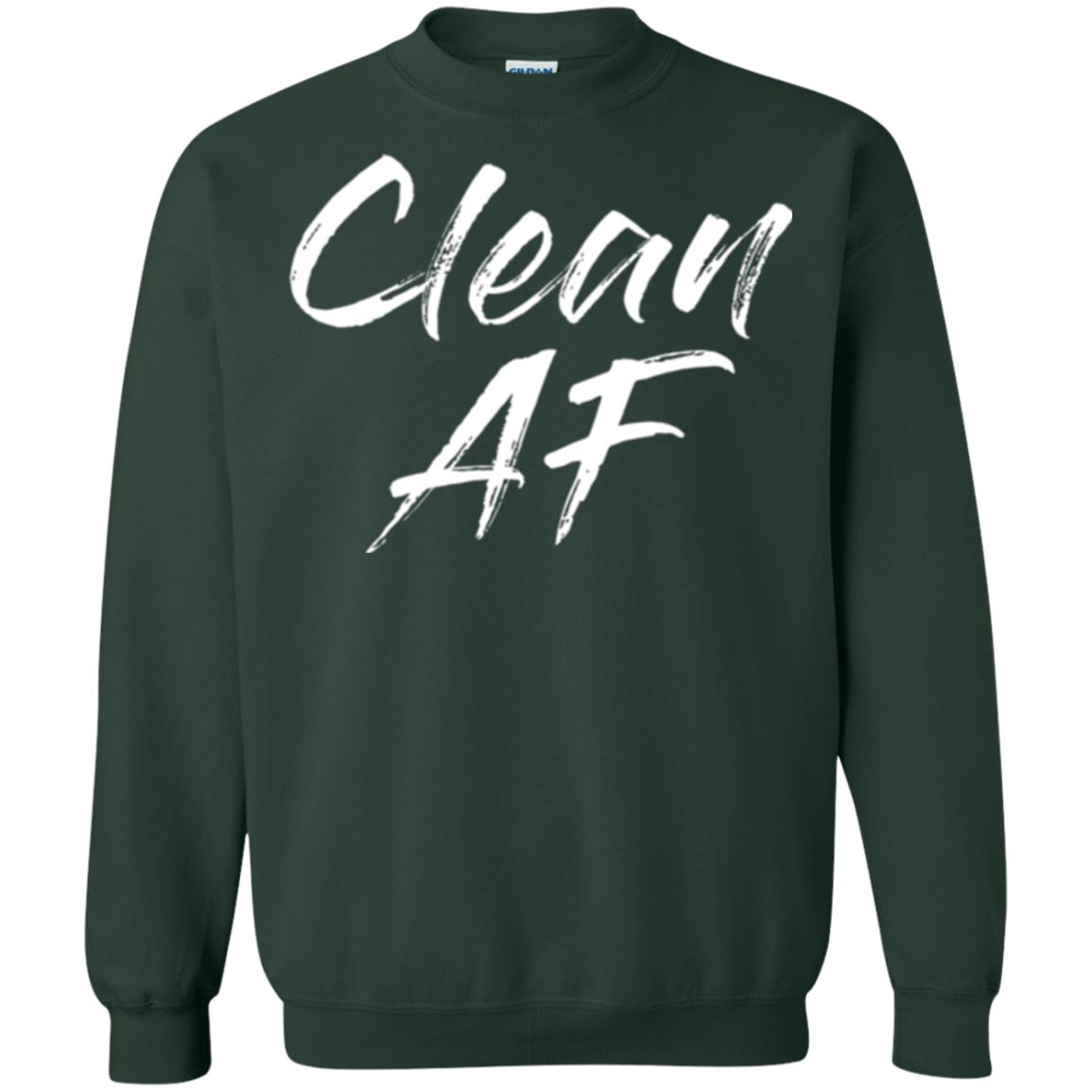 Clean Af T-shirt Forest Green