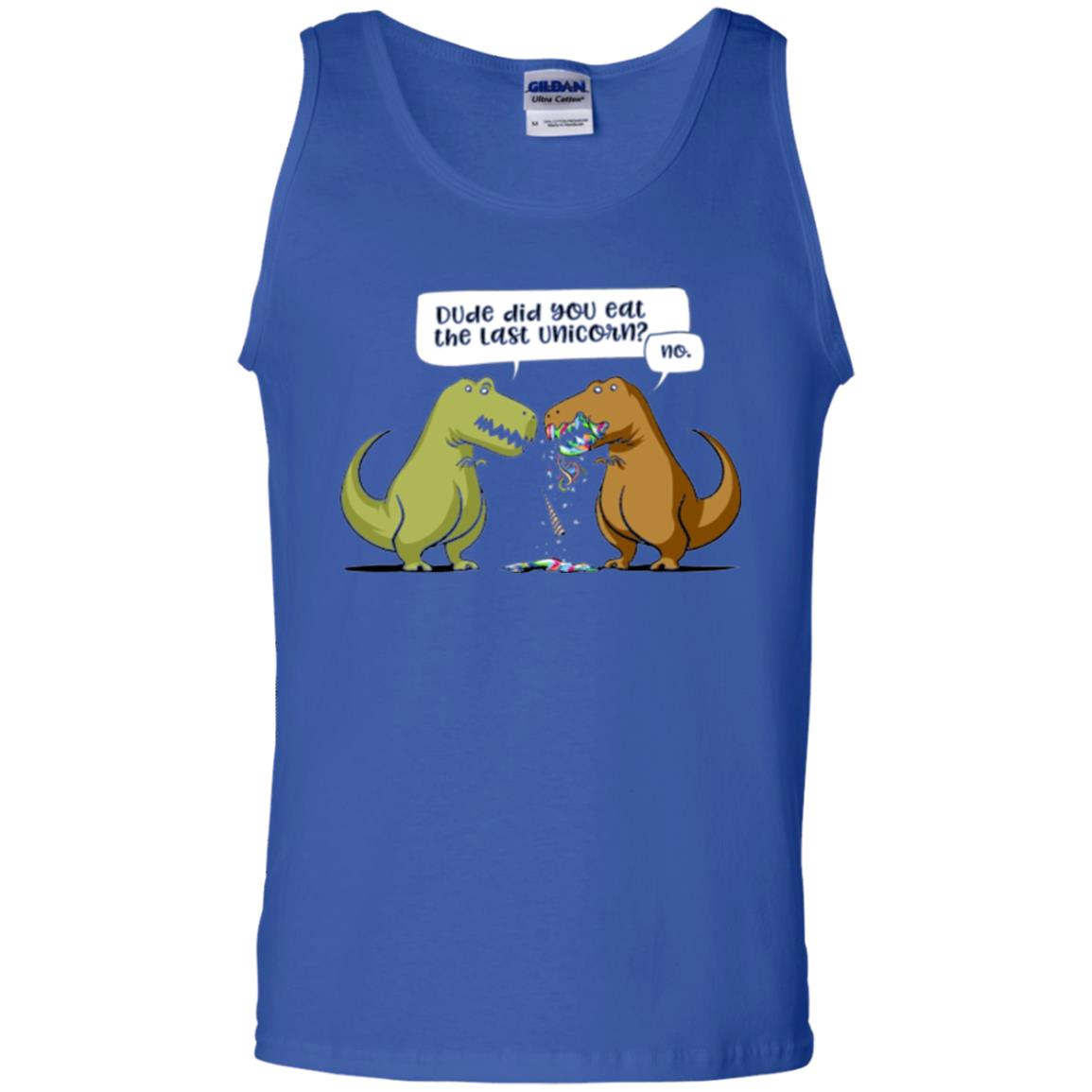 Dinosaur T-shirt Dude Did You Eat The Last Unicorn Royal