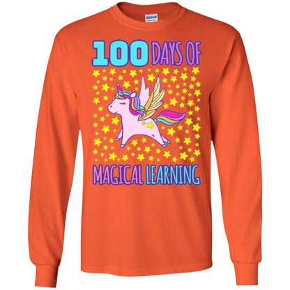 Children T-shirt Adorable 100th Day Of School Orange