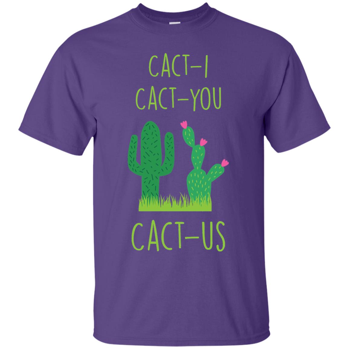 Funny Cactus Shirt Cact-i Cact-us Spring Desert Cactus Purple
