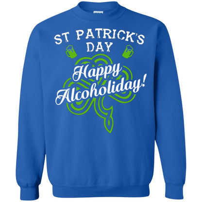 St. Patrick's Day T-shirt Happy Alcoholiday Royal