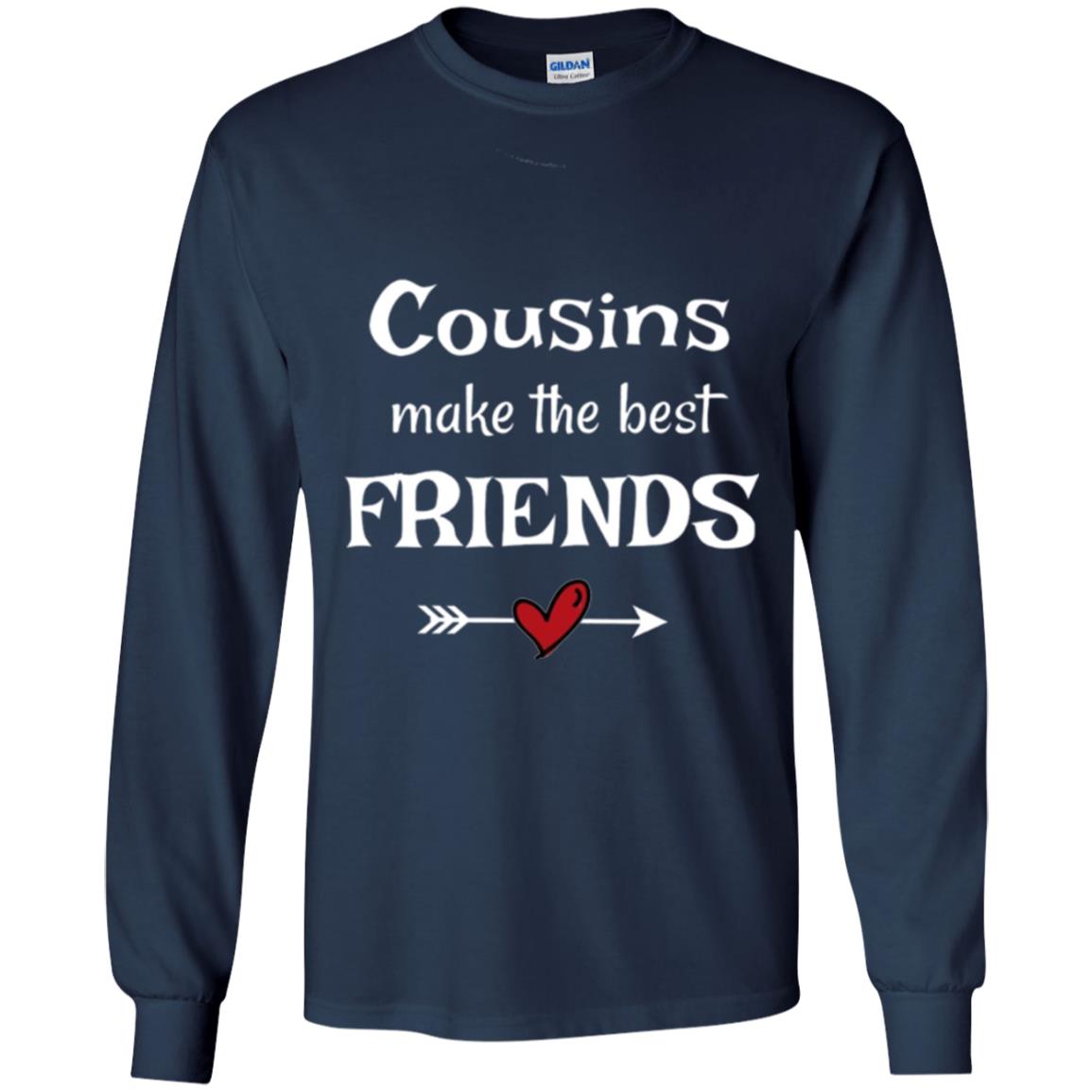 Cousins Make The Best Friends T-shirt Navy