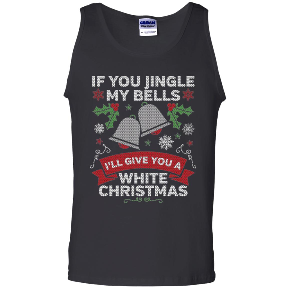 Christmas T-shirt If You Jingle My Bells Black