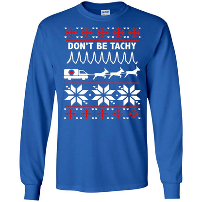 Cardiac Nurse T-shirt Don_t Be Tachy Royal