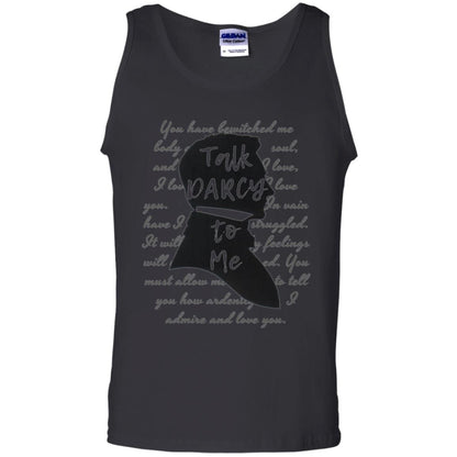 Funny Bookworm T-shirt Talk Darcy To Me Black