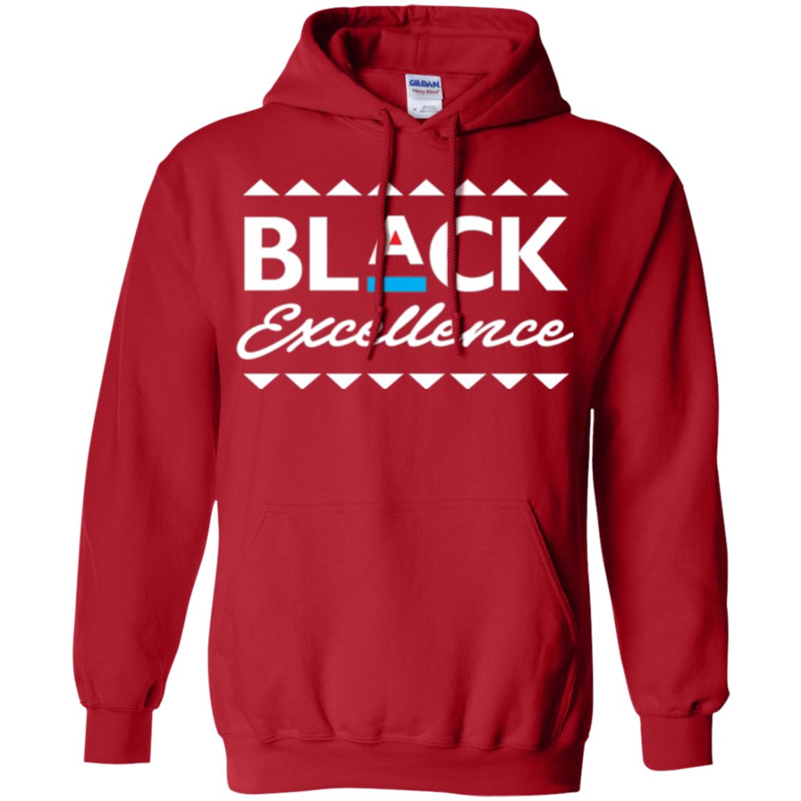 Black Excellence T-shirt Celebrating Black Pride Red