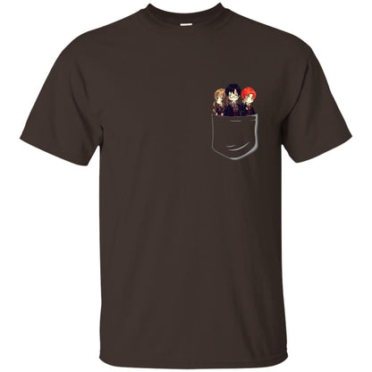 Harry Potter Pocket Movie Lover T-shirt Dark Chocolate