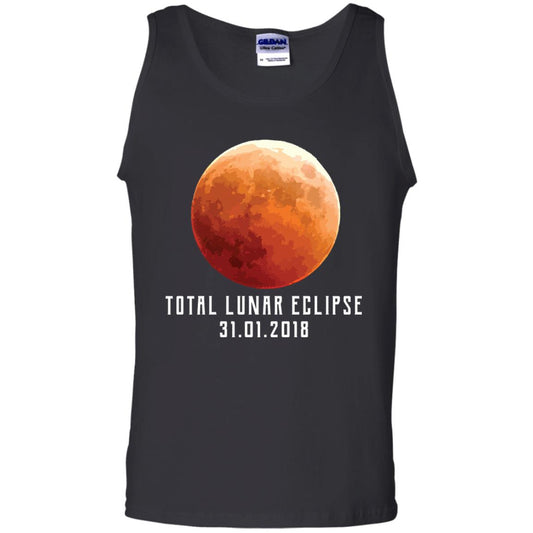 Total Lunar Eclipse Shirt 2018 Astronomy Gift Blood Moon Black