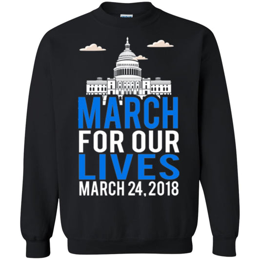 March For Our Lives Anti Gun T-shirt Black
