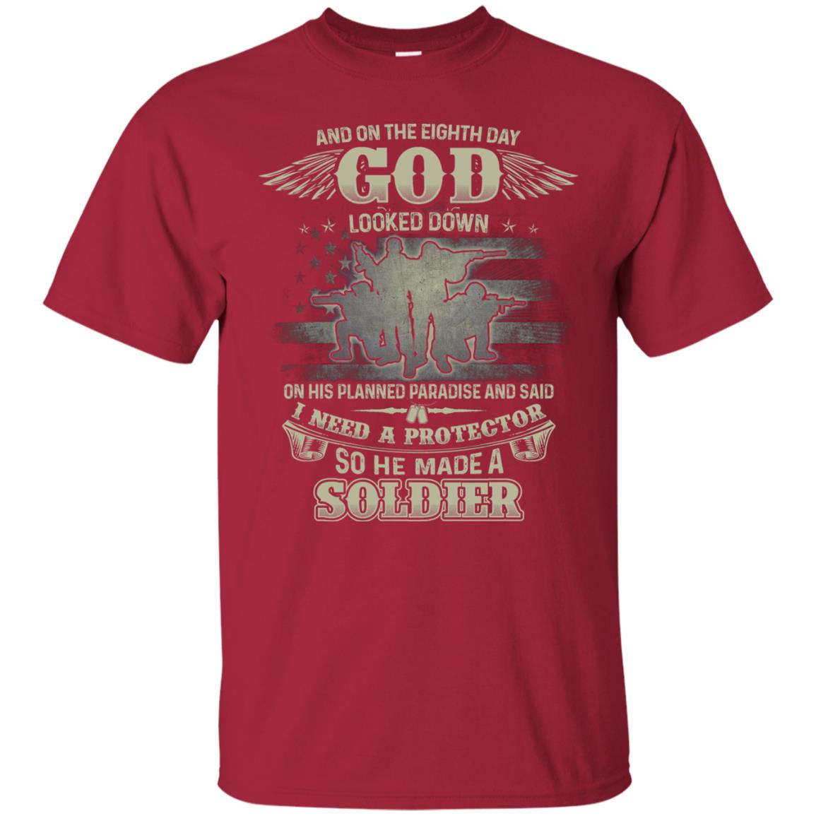 And On The Eighth Day God Looked Down On His Planned Paradise And Said I Need A Protector So He Made A Soldier Cardinal