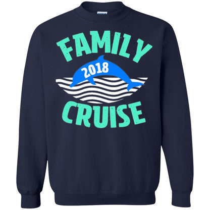Family T-shirt Cruise Vacation 2018 Navy