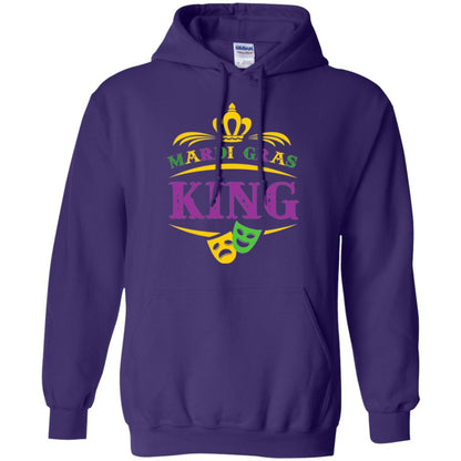 Mardi Gras King Gift T-shirt Purple