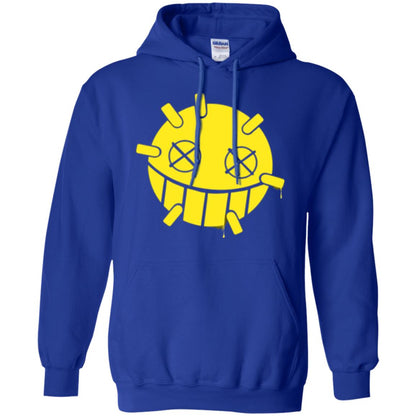 Overwatch Junkrat Smiley Spray T-shirt Royal