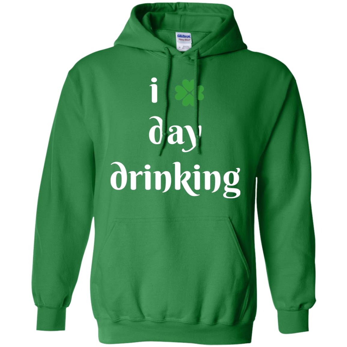 I Day Drinking Funny St Patricks Day T-shirt Irish Green