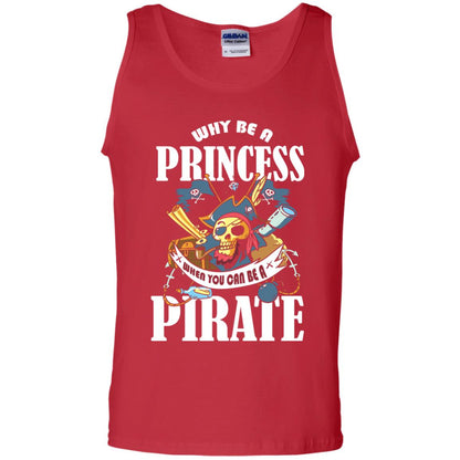 You Can Be A Pirate Cool Pirate Gift Shirt For Girls Red
