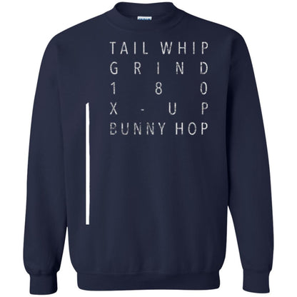 Scooter Tricks T-shirt Tail Whip Grind 180 X-up Bunny Hop Navy